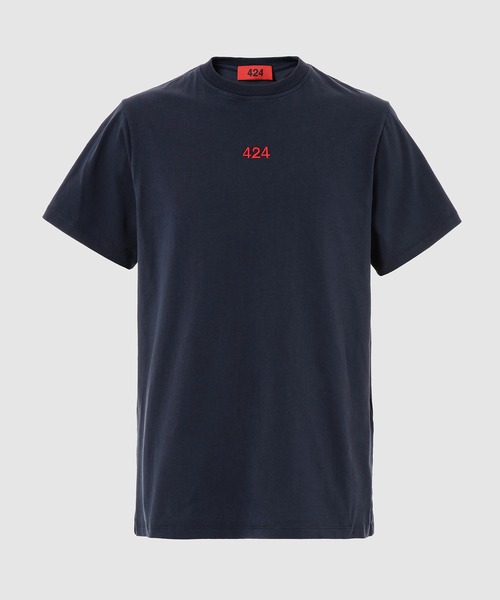 424（フォートゥーフォー）の「T-SHIRT（Tシャツ/カットソー・メンズ・ホワイト/ブラック/ブラウン/ブルー・S/M/L/XL）」の4枚目の写真