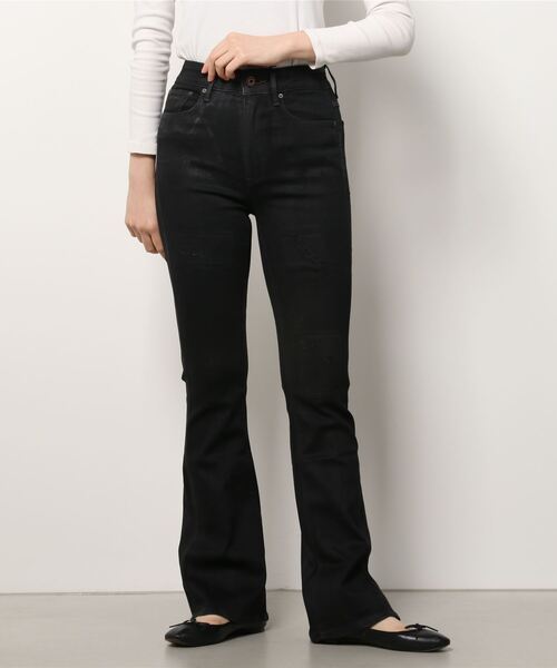 G-STAR(ジースター)の「3301 HIGH FLARE JEANS/フレア/スキニー(デニムパンツ・レディース・ブラック・27/30/26/30/27/28)」の8枚目の写真