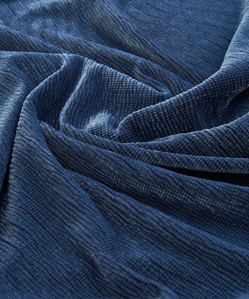 NO ID.（ノーアイディ）の「mlt3697-ﾍﾞﾛｱﾜｯｼｬｰﾄﾞﾙﾏﾝｽﾘｰﾌﾞﾓｯｸﾈｯｸPO  プルオーバー（Tシャツ/カットソー・メンズ・ベージュ/ブラウン/ブラック/ブルーグレー・ONE SIZE）」の18枚目の写真