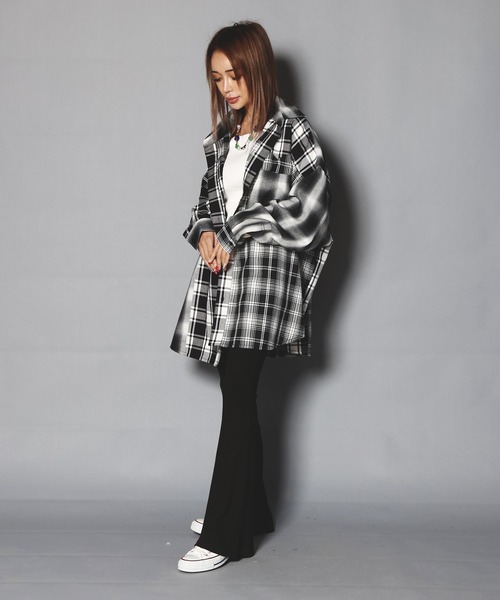 GALLIS ADDICTION(ガリスアディクション)の「GA CRAZY-CHECK L/S SHIRT/クレイジー チェックシャツ(シャツ/ブラウス・メンズ・ブラック/ブルー/レッド・FREE)」の13枚目の写真