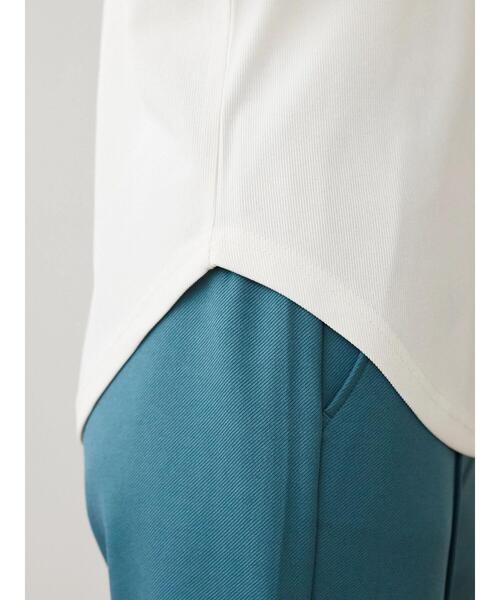 Green Parks(グリーンパークス)の「タートルインナー*(Tシャツ/カットソー・レディース・ブラック/レッド/オフホワイト/ブルー・FREE)」の13枚目の写真