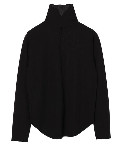 Green Parks(グリーンパークス)の「タートルインナー*(Tシャツ/カットソー・レディース・ブラック/レッド/オフホワイト/ブルー・FREE)」の17枚目の写真