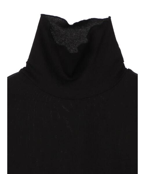 Green Parks(グリーンパークス)の「タートルインナー*(Tシャツ/カットソー・レディース・ブラック/レッド/オフホワイト/ブルー・FREE)」の20枚目の写真