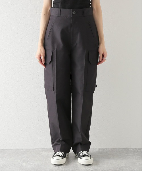 JOURNAL STANDARD(ジャーナルスタンダード)の「ハードTCカーゴパンツ(カーゴパンツ・レディース・ブラック/ピンク・38/36)」の21枚目の写真