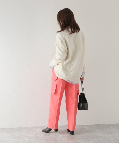JOURNAL STANDARD(ジャーナルスタンダード)の「ハードTCカーゴパンツ(カーゴパンツ・レディース・ブラック/ピンク・38/36)」の20枚目の写真