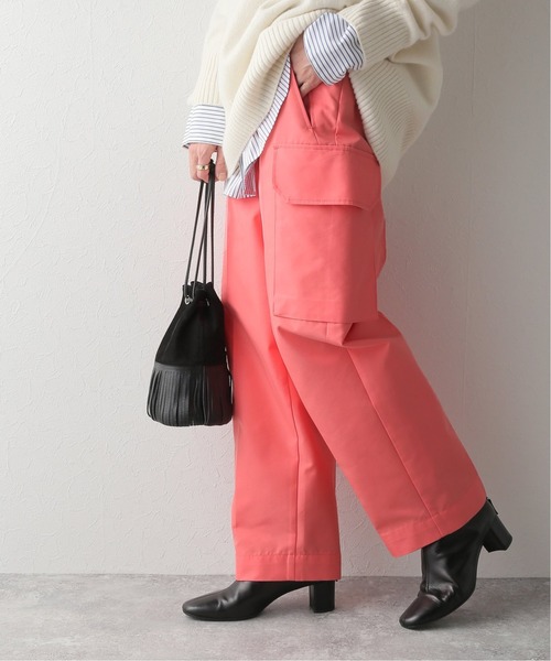 JOURNAL STANDARD(ジャーナルスタンダード)の「ハードTCカーゴパンツ(カーゴパンツ・レディース・ブラック/ピンク・38/36)」の19枚目の写真