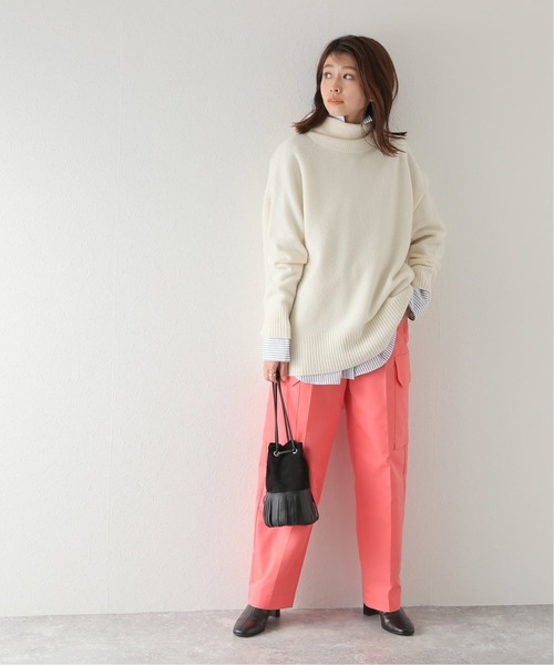 JOURNAL STANDARD(ジャーナルスタンダード)の「ハードTCカーゴパンツ(カーゴパンツ・レディース・ブラック/ピンク・38/36)」の18枚目の写真