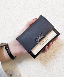 【OKUOKU　0909】三つ折り ミニウォレット