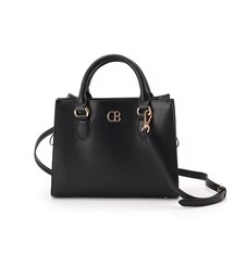 ◆【キレイめ通勤スタイル】マルチポケットスクエアトートバッグ