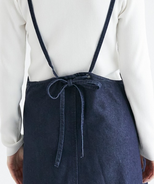 ROPE' PICNIC(ロペピクニック)の「デニムキャミワンピース(ワンピース・レディース・ネイビー/ブルー系その他3・38)」の7枚目の写真