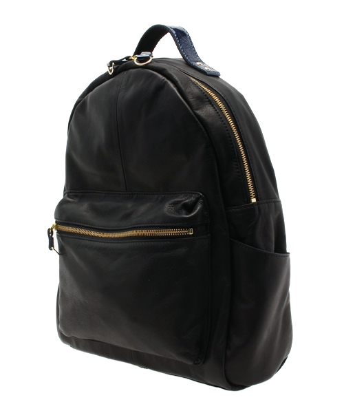 美品】GALLARDAGALANTE レザーバックパック リュック A4可 黒｜美品