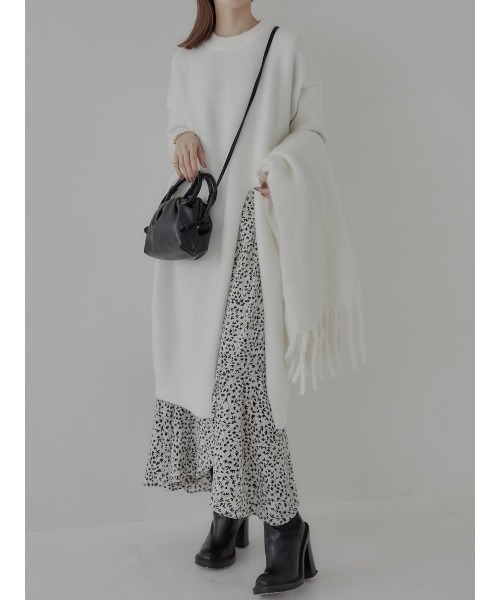 スリットニットワンピース ワンピース Amel エイメル のファッション通販 Zozotown