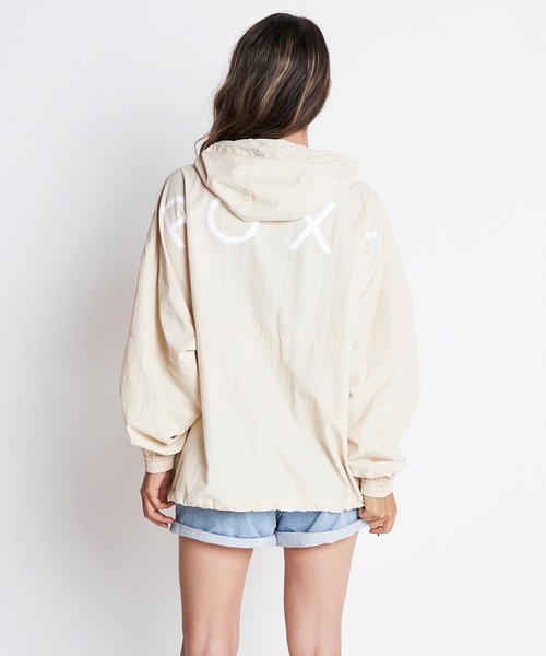 ROXY(ロキシー)の「BREAK OF DAWN/ロキシーナイロンジャケット(ナイロンジャケット・レディース・ベージュ/カーキ/ピンク・SMALL/MEDIUM/LARGE)」の4枚目の写真
