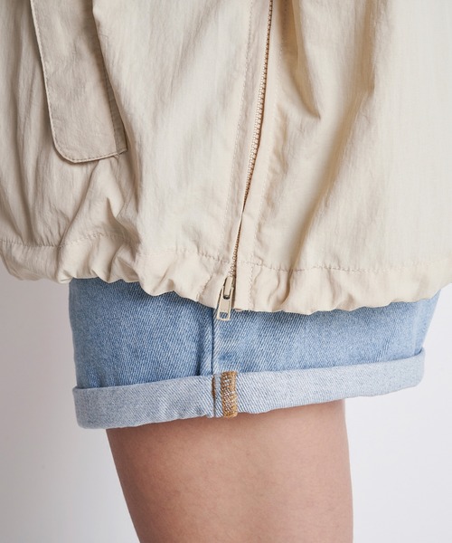 ROXY(ロキシー)の「BREAK OF DAWN/ロキシーナイロンジャケット(ナイロンジャケット・レディース・ベージュ/カーキ/ピンク・SMALL/MEDIUM/LARGE)」の9枚目の写真