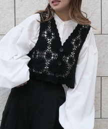 CORNERS（コーナーズ）の「クロシェレースベスト（ベスト）」