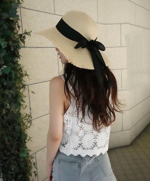 CORNERS(コーナーズ)の「クロシェレースベスト(ベスト・レディース・ベージュ/ブラック/グリーン/アイボリー・M)」の8枚目の写真