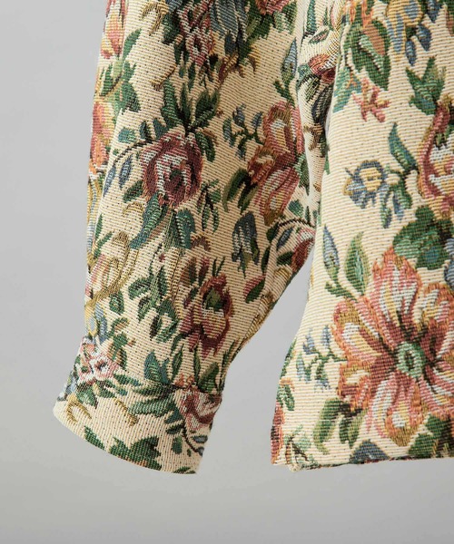 re_k by JUNRED(レクバイジュンレッド)の「【 re_k by JUNRed 】ゴブラン織りCPOブルゾン(ブルゾン・メンズ・ブラック系その他/ベージュ系その他・S/M/L)」の6枚目の写真