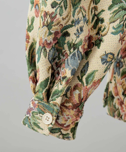 re_k by JUNRED(レクバイジュンレッド)の「【 re_k by JUNRed 】ゴブラン織りCPOブルゾン(ブルゾン・メンズ・ブラック系その他/ベージュ系その他・S/M/L)」の7枚目の写真