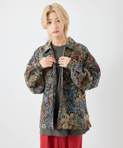 re_k by JUNRED(レクバイジュンレッド)の「【 re_k by JUNRed 】ゴブラン織りCPOブルゾン(ブルゾン・メンズ・ブラック系その他/ベージュ系その他・S/M/L)」の13枚目の写真