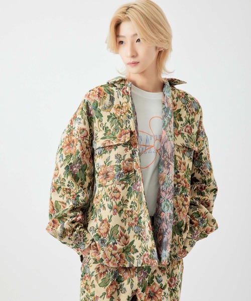 re_k by JUNRED(レクバイジュンレッド)の「【 re_k by JUNRed 】ゴブラン織りCPOブルゾン(ブルゾン・メンズ・ブラック系その他/ベージュ系その他・S/M/L)」の14枚目の写真