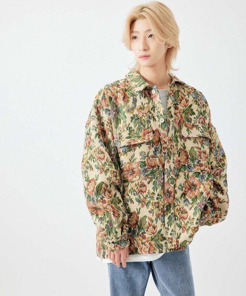 re_k by JUNRED(レクバイジュンレッド)の「【 re_k by JUNRed 】ゴブラン織りCPOブルゾン(ブルゾン・メンズ・ブラック系その他/ベージュ系その他・S/M/L)」の16枚目の写真