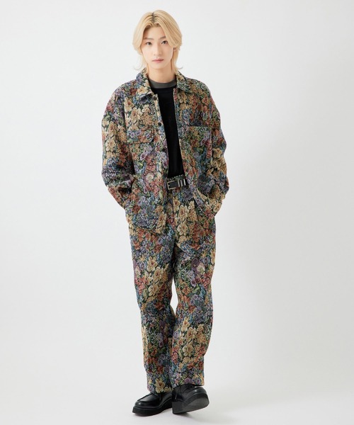 re_k by JUNRED(レクバイジュンレッド)の「【 re_k by JUNRed 】ゴブラン織りCPOブルゾン(ブルゾン・メンズ・ブラック系その他/ベージュ系その他・S/M/L)」の18枚目の写真