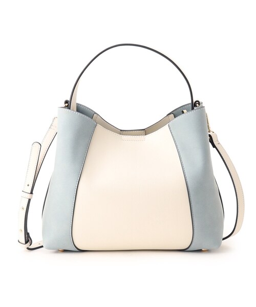 COUP DE CHANCE（クードシャンス）の「【2WAY】フェイクスエードコンビ ワンハンドルバッグ（ショルダーバッグ・レディース・ライトグリーン/ナチュラル/キャメル/ブラック/ダークブラウン/サンドベージュ/ボルドー/ブルー系7/サックスブルー系2/レッド系1/ブルー系その他/グリーン/ベージュ・00）」の9枚目の写真