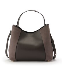 COUP DE CHANCE（クードシャンス）の「【2WAY】フェイクスエードコンビ ワンハンドルバッグ（ショルダーバッグ）」