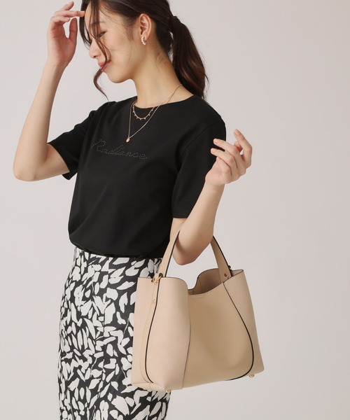 COUP DE CHANCE（クードシャンス）の「【2WAY】フェイクスエードコンビ ワンハンドルバッグ（ショルダーバッグ・レディース・ライトグリーン/ナチュラル/キャメル/ブラック/ダークブラウン/サンドベージュ/ボルドー/ブルー系7/サックスブルー系2/レッド系1/ブルー系その他/グリーン/ベージュ・00）」の14枚目の写真