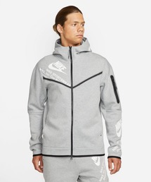 NIKE（ナイキ）の「《セットアップ対応商品》ナイキ スポーツウェア テック フリース グラフィック フルジップ パーカー / Nike Sportswear Tech Fleece Men's Graphic Full-Zip Hoodie（パーカー・レディース）」