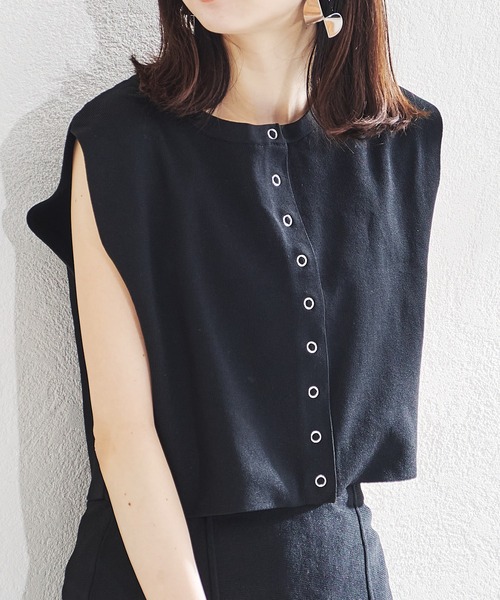 PLAN C ナイロンニットベスト ENGINEERED GARMENTS｜フライトサテンナイロン ベスト “LL Vest