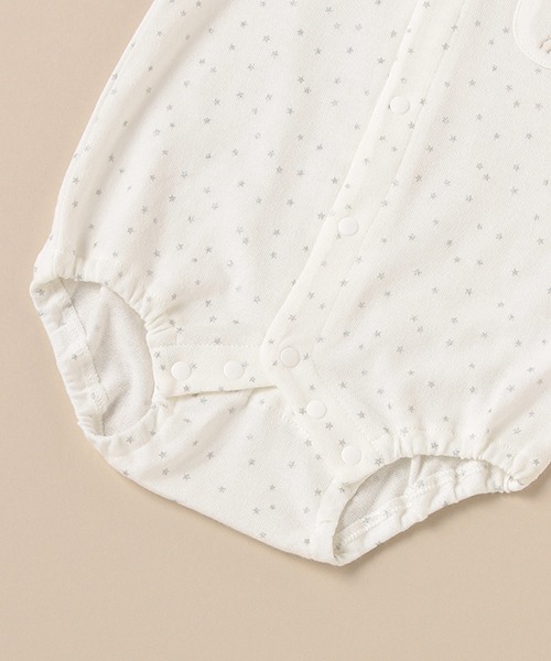 Sophie la girafe（ソフィーラジラフ）の「スターダストボディスーツ【日本製】（肌着・キッズ・オフホワイト・80ｃｍ/70cm/60cm）」の6枚目の写真