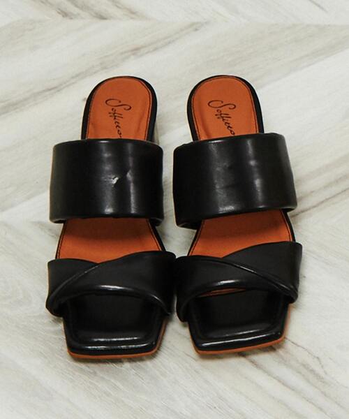 SOFFITTO（ソフィット）の「ねじりふわふわサンダル（サンダル・レディース・ホワイト/ブラック/イエロー・22.5cm/23.5cm/24.5cm/24.5㎝）」の14枚目の写真