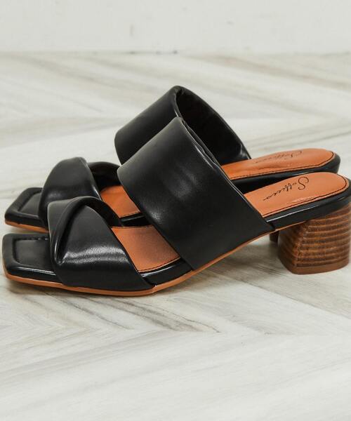 SOFFITTO（ソフィット）の「ねじりふわふわサンダル（サンダル・レディース・ホワイト/ブラック/イエロー・22.5cm/23.5cm/24.5cm/24.5㎝）」の15枚目の写真