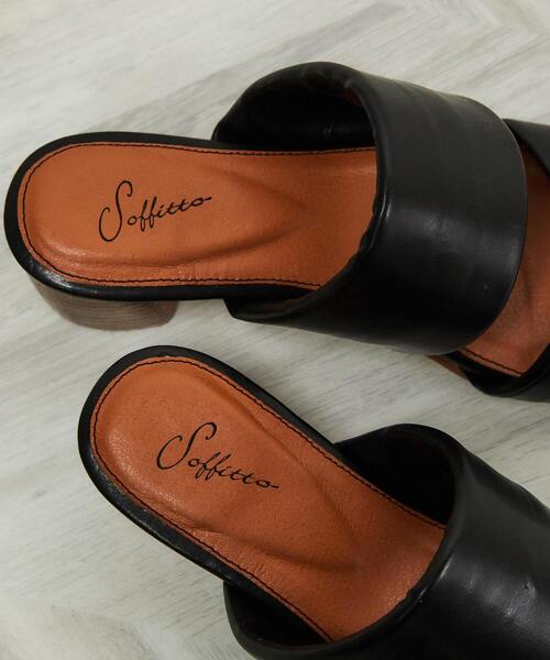 SOFFITTO（ソフィット）の「ねじりふわふわサンダル（サンダル・レディース・ホワイト/ブラック/イエロー・22.5cm/23.5cm/24.5cm/24.5㎝）」の17枚目の写真