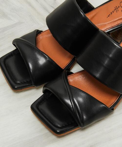 SOFFITTO（ソフィット）の「ねじりふわふわサンダル（サンダル・レディース・ホワイト/ブラック/イエロー・22.5cm/23.5cm/24.5cm/24.5㎝）」の18枚目の写真