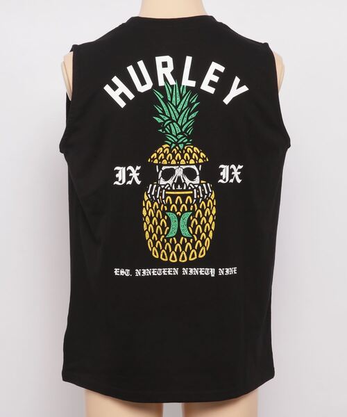 Hurley （ハーレー）の「【ムラサキスポーツ別注】Hurley/ハーレー バックプリント タンクトップ MSL2200055（タンクトップ・メンズ・ホワイト/グレー/ブラック・S/M/L）」の11枚目の写真