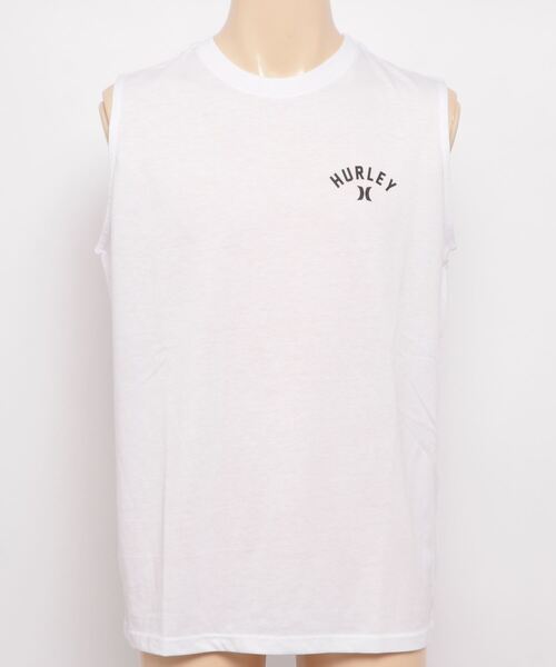 Hurley （ハーレー）の「【ムラサキスポーツ別注】Hurley/ハーレー バックプリント タンクトップ MSL2200055（タンクトップ・メンズ・ホワイト/グレー/ブラック・S/M/L）」の14枚目の写真