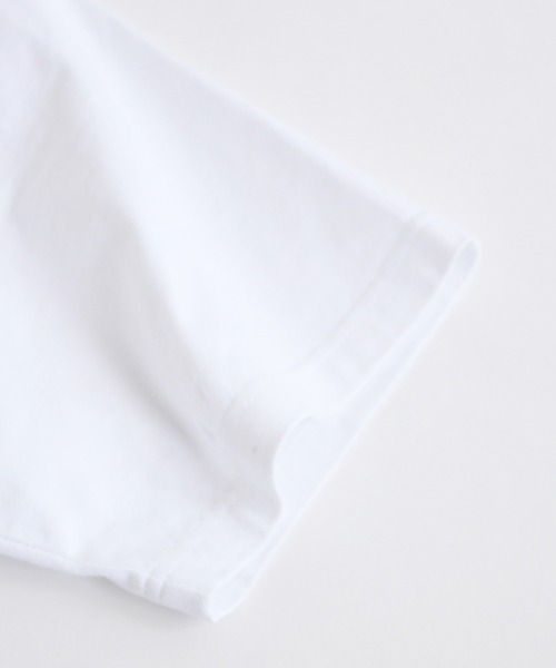 AVIREX(アヴィレックス)の「【MILKFED.×AVIREX】ロゴ Tシャツ/LOGO T-SHIRT/ミルクフェド/アヴィレックス(Tシャツ/カットソー・レディース・ホワイト/ベージュ/ピンク・FREE)」の9枚目の写真