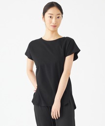 Chacott（チャコット）の「バックリボンディテールTシャツ（T