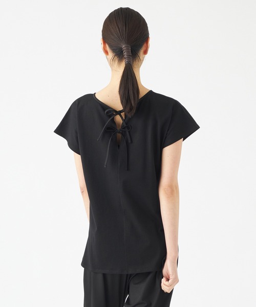 chacott チャコット バックリボンヘムフィットTシャツ chacott チャコット バックリボンヘムフィットTシャツ