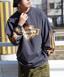 Paragraph | Paragraph (パラグラフ) TEAM LINE ロゴ ロングスリーブTシャツ(Tシャツ/カットソー)