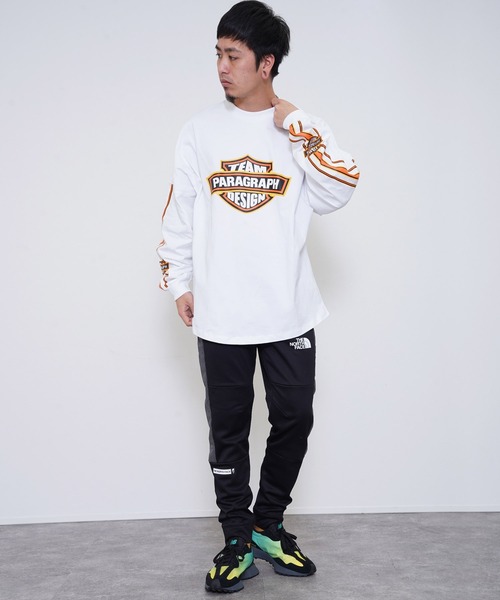 Paragraph(パラグラフ)の「Paragraph パラグラフ チームロゴ 長袖Tシャツ(Tシャツ/カットソー・メンズ・スカイブルー/ミント/パープル/ホワイト/オレンジ/ライトグレー/ブラック・FREE)」の11枚目の写真