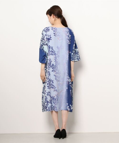 カヤ（カヤ）の「【カヤ】芽吹き若葉ワンピース（ワンピース・レディース・ネイビー/グリーン/梅・FREE）」の13枚目の写真