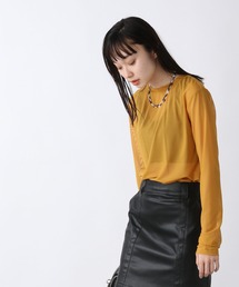 JEANASIS | シアーメッシュプルオーバーLS/281072(Tシャツ/カットソー)
