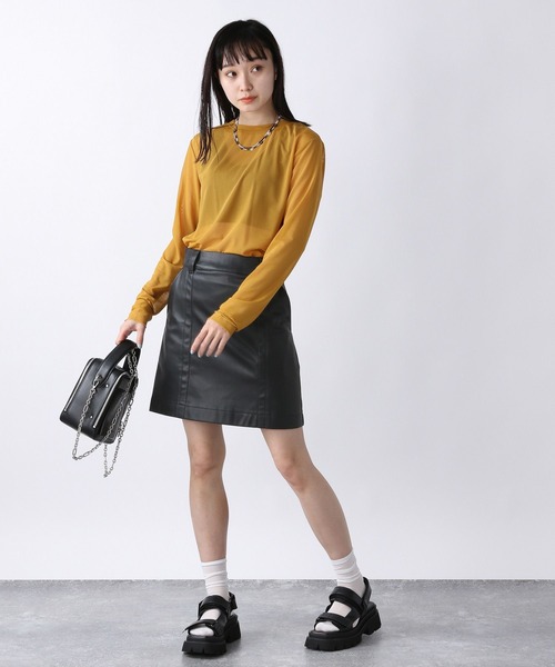 らいむ氏用 JEANASIS（ジーナシス）の「シアーメッシュプルオーバーLS/281072（T