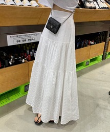 ANOTHER S | カットワーク刺繍ティアードスカート(スカート)