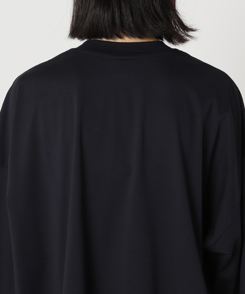 CITYSHOP（シティーショップ）の「V-NECK Tシャツ（Tシャツ/カットソー・レディース・ネイビー/ホワイト・FREE）」の17枚目の写真