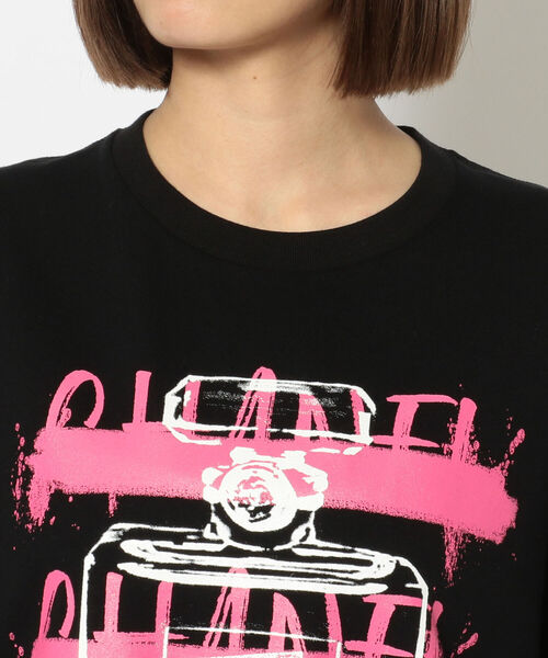 Kare/ME（カーミー）の「Kare/ME（カーミー）PARIS 5 シャツ（Tシャツ/カットソー・レディース・ブラック/ホワイト・LARGE/SMALL/MEDIUM）」の9枚目の写真