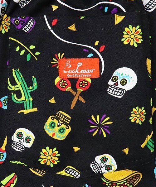 COOKMAN（クックマン）の「Cookman クックマン シェフショートパンツ ハーフパンツ イージーパンツ Mexico（その他パンツ・メンズ・ブラック・MEDIUM/SMALL/X-LARGE/LARGE）」の9枚目の写真